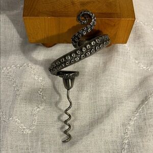 Perry Gargano octopus tentacle corkscrew bottle opener